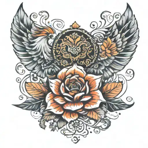 gargi + tanvi tattoo design idea