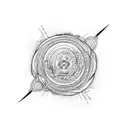 Ocean Wave tattoo design idea