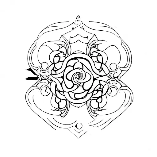 Invincible tattoo design idea