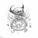 scrolls with I did not choose this life I live, But i choose to make the most of it tattoo design idea