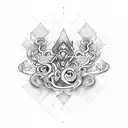 scrolls with I did not choose this life I live, But i choose to make the most of it tattoo design idea