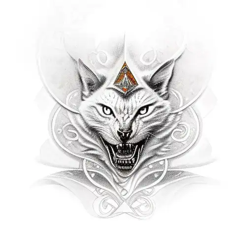 alucar, malina the blade of miquella, maliketh tattoo design idea