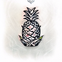 pineapple grenade tattoo design idea