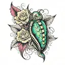 Life is all about second chance always hustle and move on  tattoo design idea