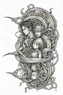 stand by me song intertwined representing tattoo design idea