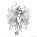 stella from winx club tattoo design idea