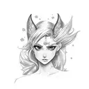 stella from winx club tattoo design idea