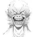 one piece, monkey d luffy, monkey d dragon, Monkey d garp tattoo design idea