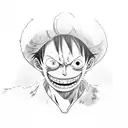 one piece, monkey d luffy, monkey d dragon, Monkey d garp tattoo design idea