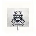 one piece, straw hat tattoo design idea