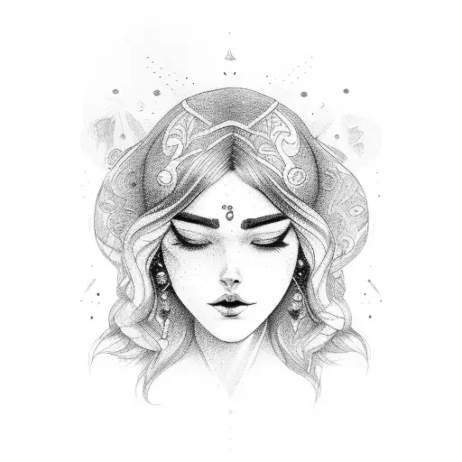 Maria Alice tattoo design idea