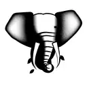 Elephant tattoo design idea