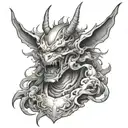 geto suguru tattoo design idea