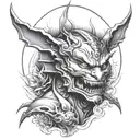 geto suguru tattoo design idea