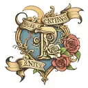 1 Corinthians 13:4-8 tattoo design idea