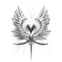 Promotheus, Eagle, Olympic fire, Alchemistry symbols, Brain tattoo design idea