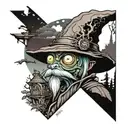 vivi realistic final fantasy landscape tattoo design idea