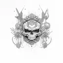 Hacker tattoo design idea
