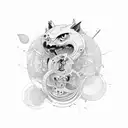 Hacker tattoo design idea
