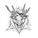 frozen heart tattoo design idea