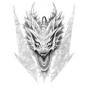 Kill Me Dragon tattoo design idea