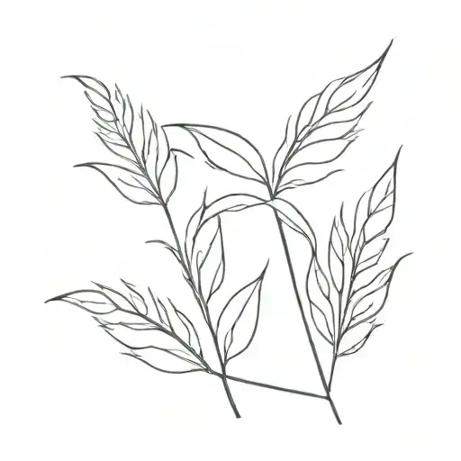 wheat maeve tattoo design idea