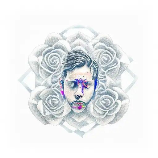 self love tattoo design idea