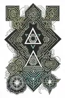 south america tattoo design idea