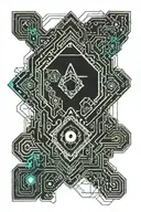 south america tattoo design idea