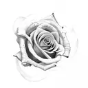 roses snakes  tattoo design idea