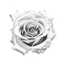 roses snakes  tattoo design idea