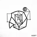 маска tattoo design idea