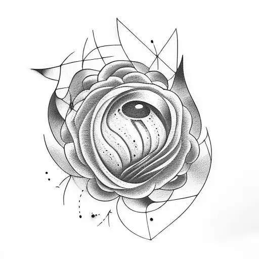 croissant tattoo design idea