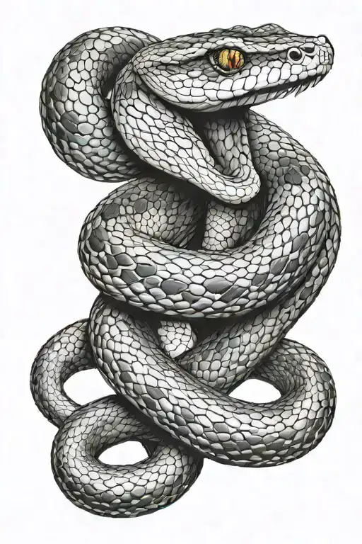 snake wrapped around fore arm tattoo tattoo design idea