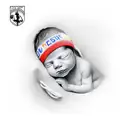 newborn son tattoo design idea