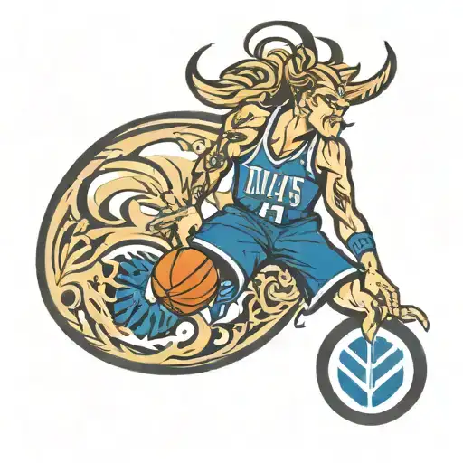 Dallas mavs tattoo design idea