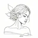 trauma caused tattoo design idea