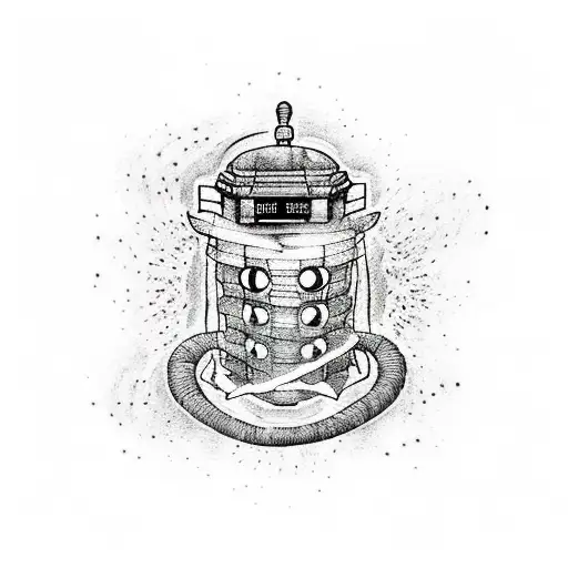 Dr who tattoo design idea