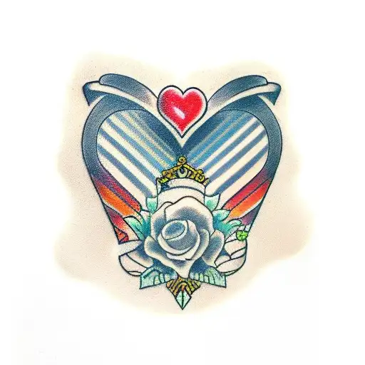  loyalty over love in words tattoo design idea
