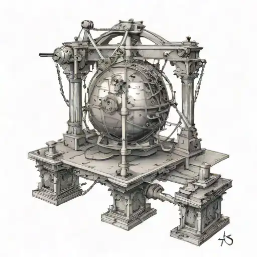 Newton's 1st law of motion  tattoo design idea