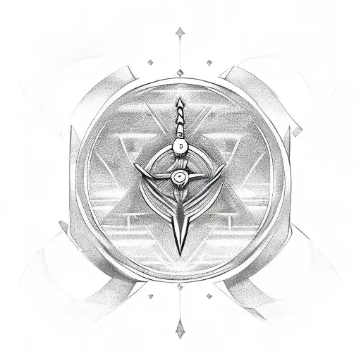 Ankh Symbol tattoo design idea