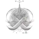 Ankh Symbol tattoo design idea