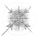 A vertical dagger with vines and spiderwebs, incorporating Roman numerals representing significant dates in your life tattoo design idea