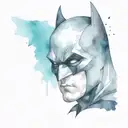 Batman with context behind tattoo design idea