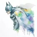 Batman with context behind tattoo design idea