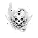 plague doctor  tattoo design idea