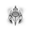 crotch tatoo with spade tattoo design idea