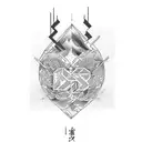 love kanji tattoo design idea