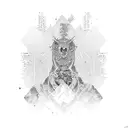 love kanji tattoo design idea