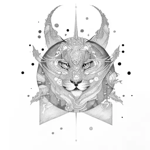 autre monde tattoo design idea